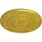 Ekena Millwork Milan Ceiling Medallion, Hand-Painted Rich Gold, 47 5/8"OD x 2 3/4"P CM47MIRGS - alternate 4